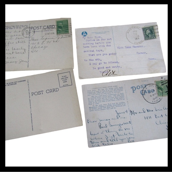 Vintage Postcard lot 1913 1938 - Picture 7 of 15